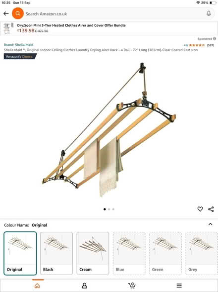 Photo of free Suspended airer (Goring-by-Sea BN12) #1