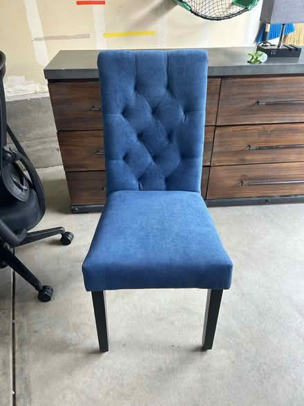 Photo of free Navy Desk/Dining room Chair (Broomfield, Co) #1