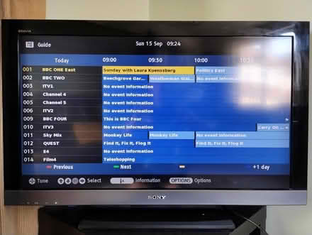 Photo of free Sony Bravia Television (Letchworth. SG6) #3