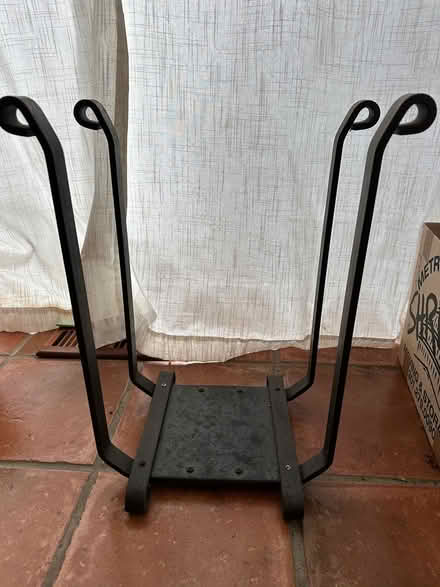 Photo of free Cast Iron Log Holder (Fairfax) #1