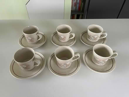 Photo of free Royal Doulton Florinda cups and saucers (Morley LS27) #2