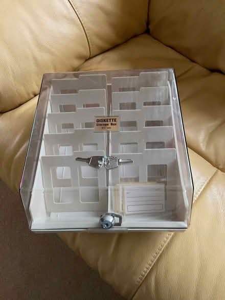 Photo of free Lockable diskette container (East Carleton NR14) #1