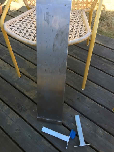 Photo of free Metal Shelf w/Brackets (El Cerrito) #2