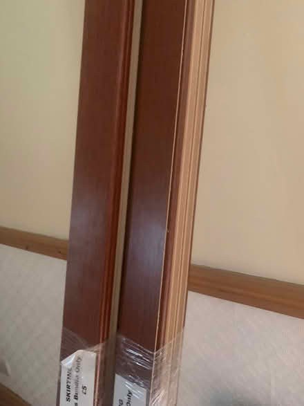Photo of free Mahogany coloured skirting Board (Kennington OX1) #2