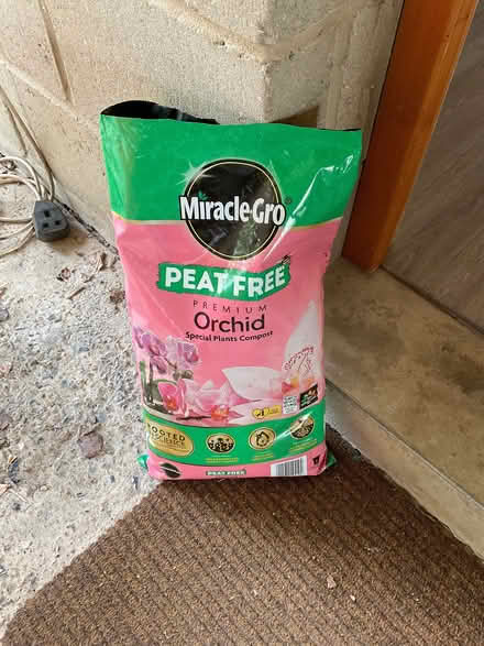 Photo of free Three quarter bag of orchid compost (East Carleton NR14) #1
