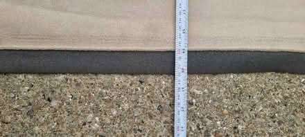 Photo of free Beige and cream suede foam backed (Allington, Maidstone ME16) #3