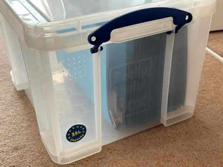 Photo of free 35litre Really Useful Box storage box with lid (Kings Langley WD4) #3
