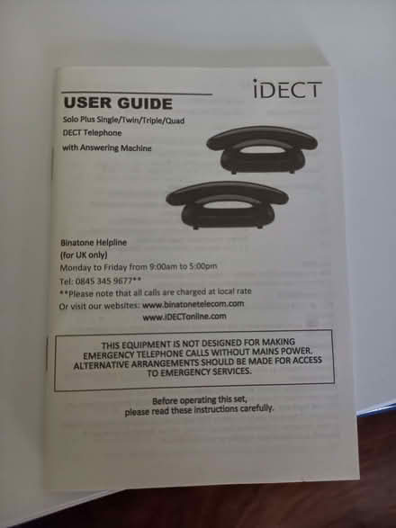 Photo of free Cordless telephone (Fratton PO1) #3