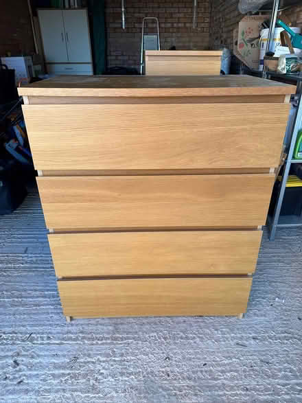 Photo of free IKEA Malm four drawer chest (Glastonbury, BA6) #1