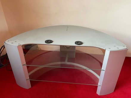 Photo of free Metal Sony TV stand - 2 shelves (Leamington Spa, CV32) #2