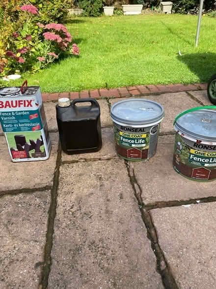 Photo of free Fence proofing containers see photo (Aldridge) #1