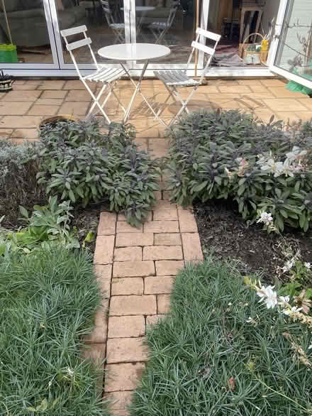 Photo of free bistro table and two chairs (SW15) #3