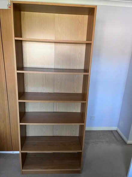 Photo of free Book case - oak colour (Hp24jf) #1