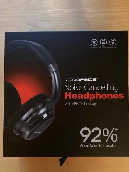Photo of free Noise canceling headphones (Bedford MA near town center) #3