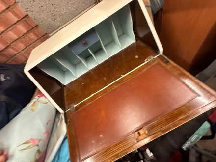 Photo of free Antique writing desk. Ready for up cycling (Blaby LE8) #3