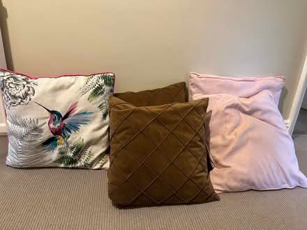 Photo of free Selection of 5 cushions (Long Ditton KT6) #1
