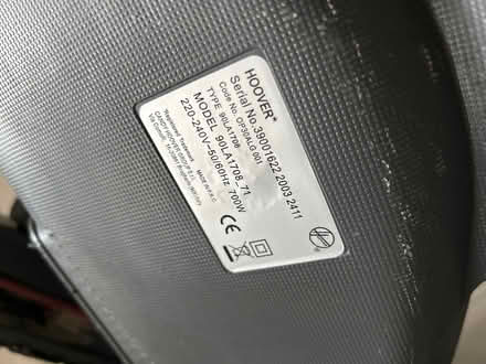 Photo of free Hoover Vacuum Cleaner WORKING (SE17) #2
