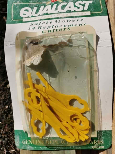 Photo of free Qualcast safety mower blades (Menzieshill DD2) #1