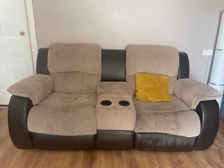 Photo of free Double seater recliner sofa (Dublin 14) #1