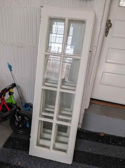 Photo of free 4 display cabinet doors (Chevy Chase, MD) #1