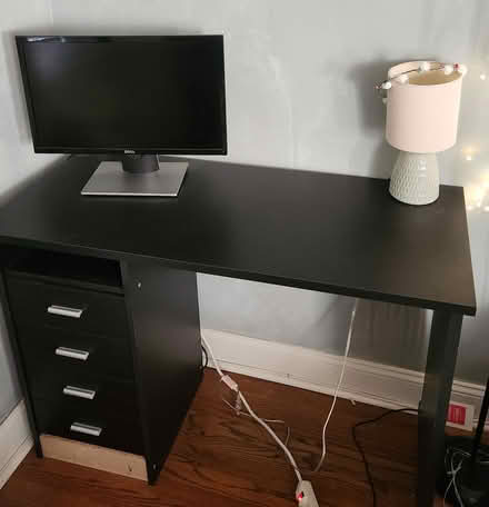 Photo of free Wooden work desk (Fort Lee, NJ) #1