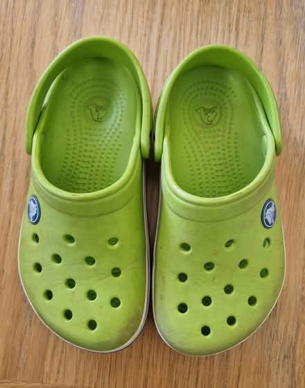 Photo of free Green Crocs (Child size 10/11) (Chelmsford CM1) #1