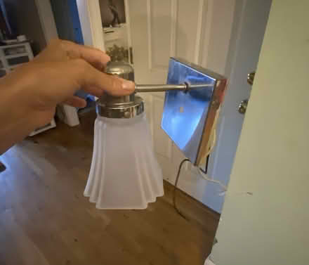 Photo of free Wall mounted lamp (East Somerville) #2