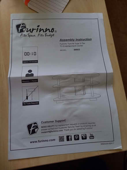 Photo of free TV stand (Fratton PO1) #4