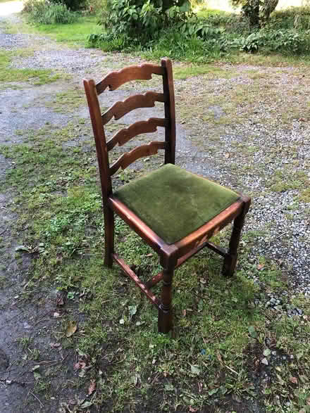 Photo of free wooden chair (Mynydd Mechell) #1