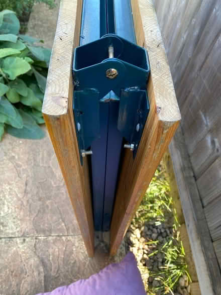 Photo of free Sturdy heavy folding garden table (Hanwell Chase, Banbury, OX16) #2
