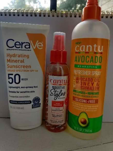 Photo of free sunblock & hair products (near Maryvale Park) #1