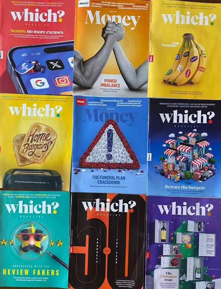 Photo of free Which? magazine , nine issues (Keyworth NG12) #1