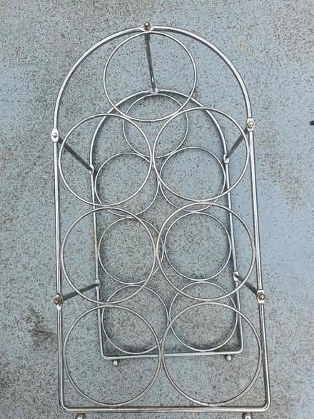 Photo of free Silver wine rack - a little rusted (Hanworth, TW13) #2