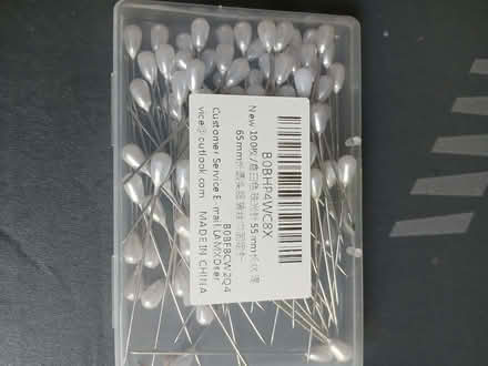 Photo of free Box of butonhole/hat pins (Chipping Sodbury BS37) #1