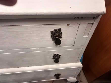 Photo of free Antique writing desk. Ready for up cycling (Blaby LE8) #2