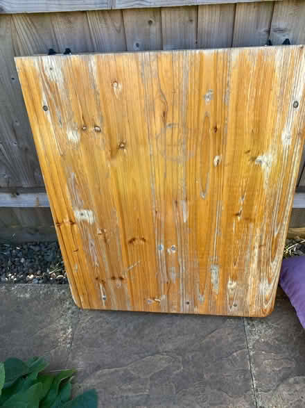 Photo of free Sturdy heavy folding garden table (Hanwell Chase, Banbury, OX16) #1