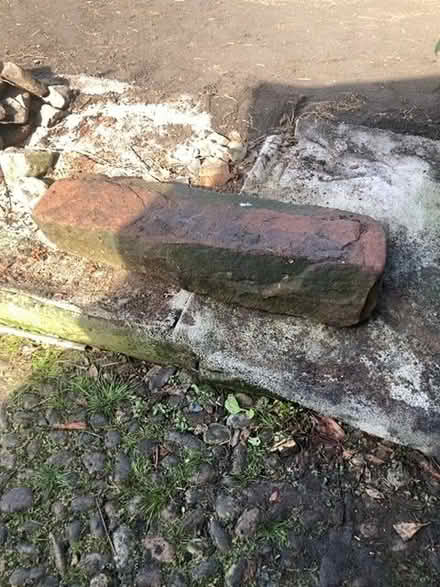 Photo of free Old sandstone fireplace lintel (Penrith CA11) #2