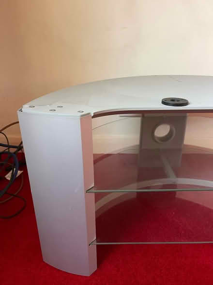 Photo of free Metal Sony TV stand - 2 shelves (Leamington Spa, CV32) #3