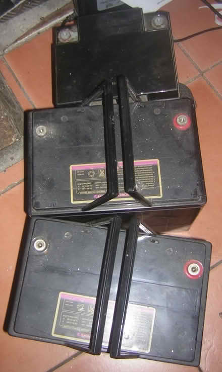 Photo of free lead batteries (Easton BS5) #2