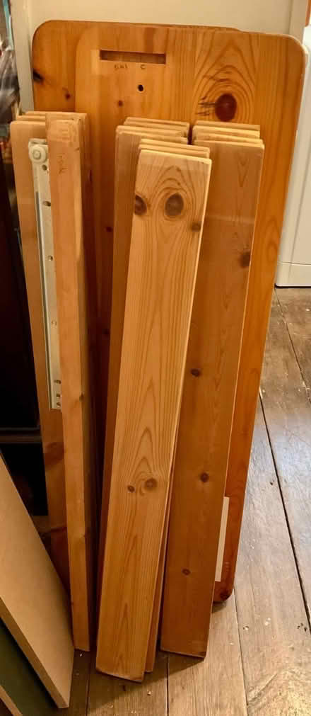 Photo of free Pine single bed frame (Twickenham TW1 (St Margarets)) #2