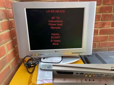 Photo of free LG RZ-20LA70 TV and Monitor (Wixams MK42) #1