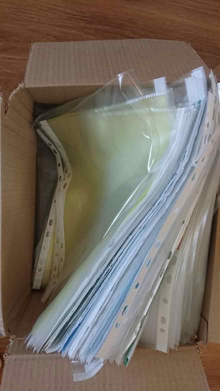 Photo of free plastic wallets (SG8 (Melbourn)) #1