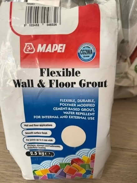Photo of free Mapei grouting ivory/ jasmine, evo PVA, grout float (Tottenham N17) #1