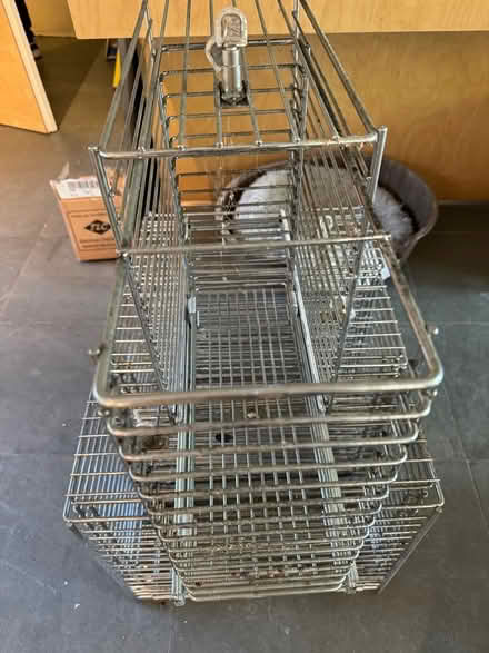 Photo of free 4 x lockable pull out wire baskets (SG7) #1