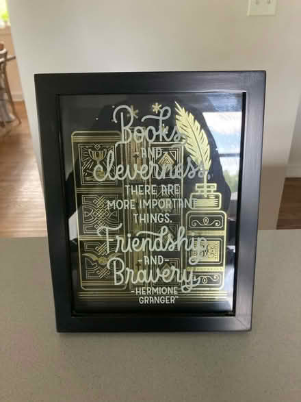 Photo of free Hermione Granger Quote Frame (Hagerstown- North End) #1