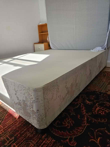 Photo of free Double Divan Bed (Westbourne Park W11) #1