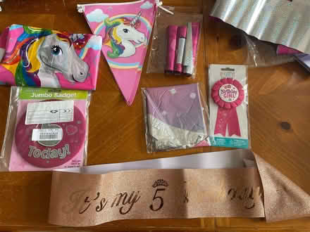 Photo of free 5th Birthday decorations (Ashburton SE25) #1