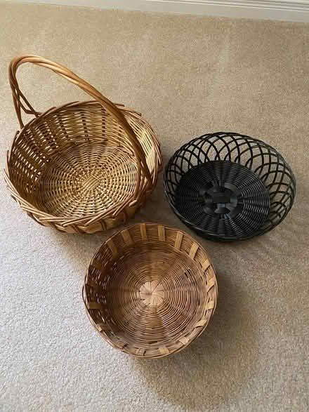 Photo of free Wicker Baskets (East Waterloo) #1