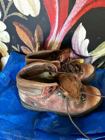 Photo of free Leather walking boots size 8 (Gleadless Common S12) #2