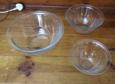 Photo of free Set of three glass bowls (North Hinksey OX2) #1